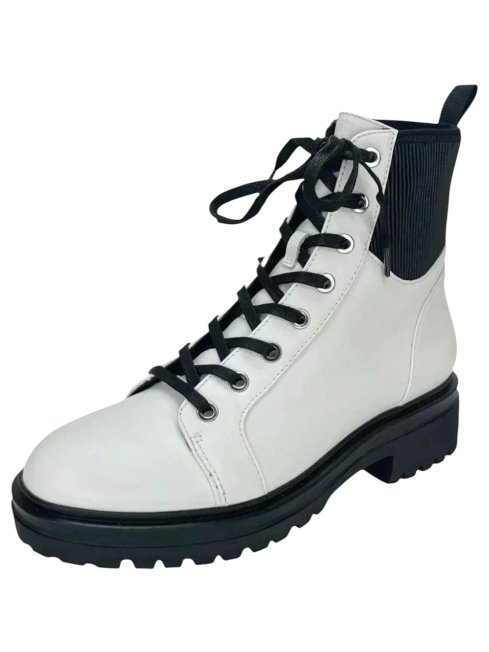 Kenneth Cole New York Rhode Lite Lace Up Leather Womens Ankle Boots